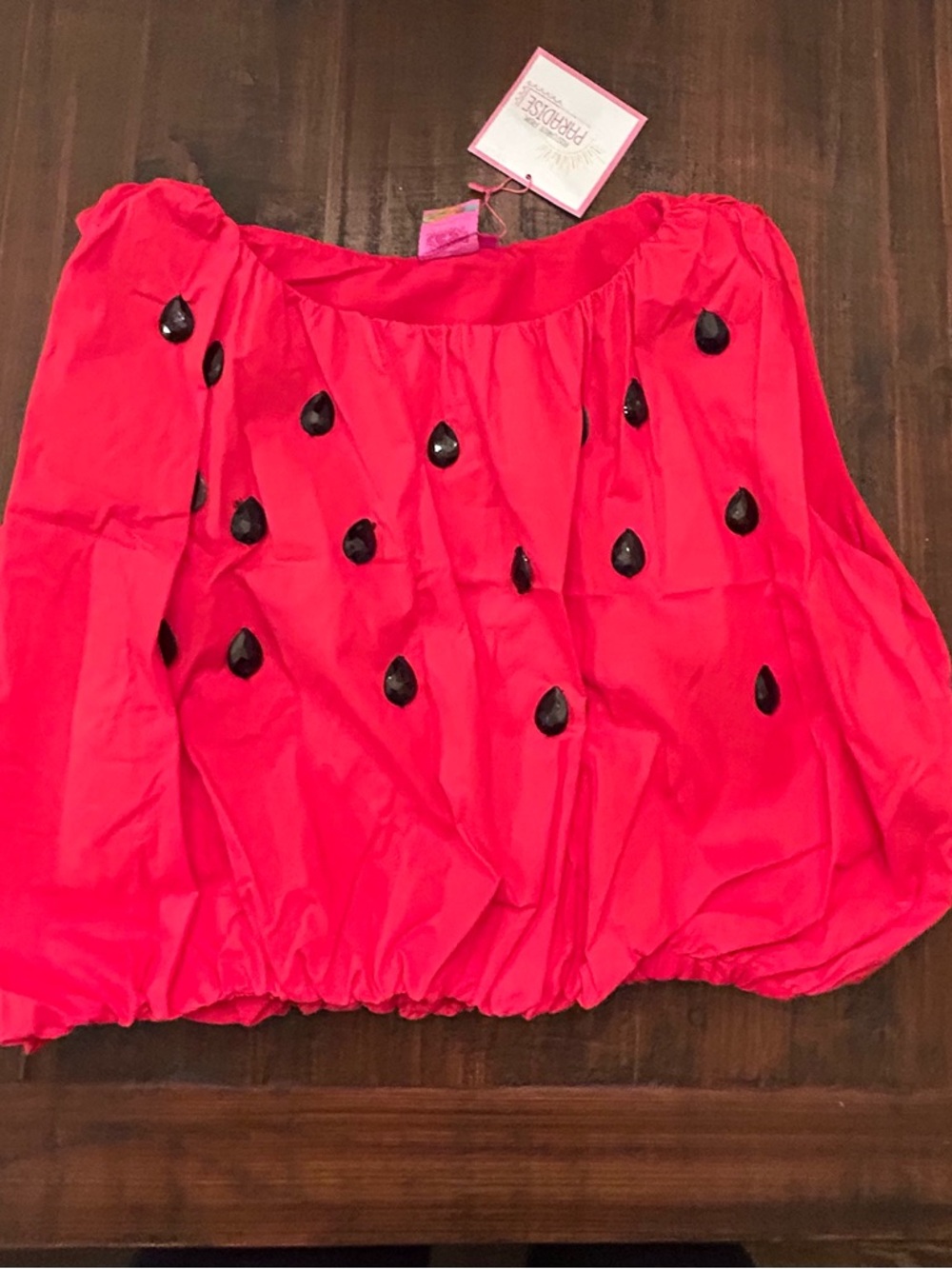 QUEEN OF SPARKLES watermelon top
